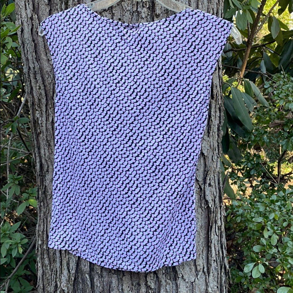 AGB Byer California Pink, Black & White Blouse M